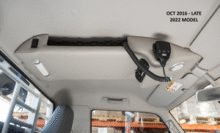 Centre Roof Console - With DIN Sized UHF Provision